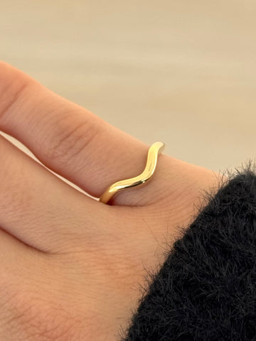Solid Nest Band Ring