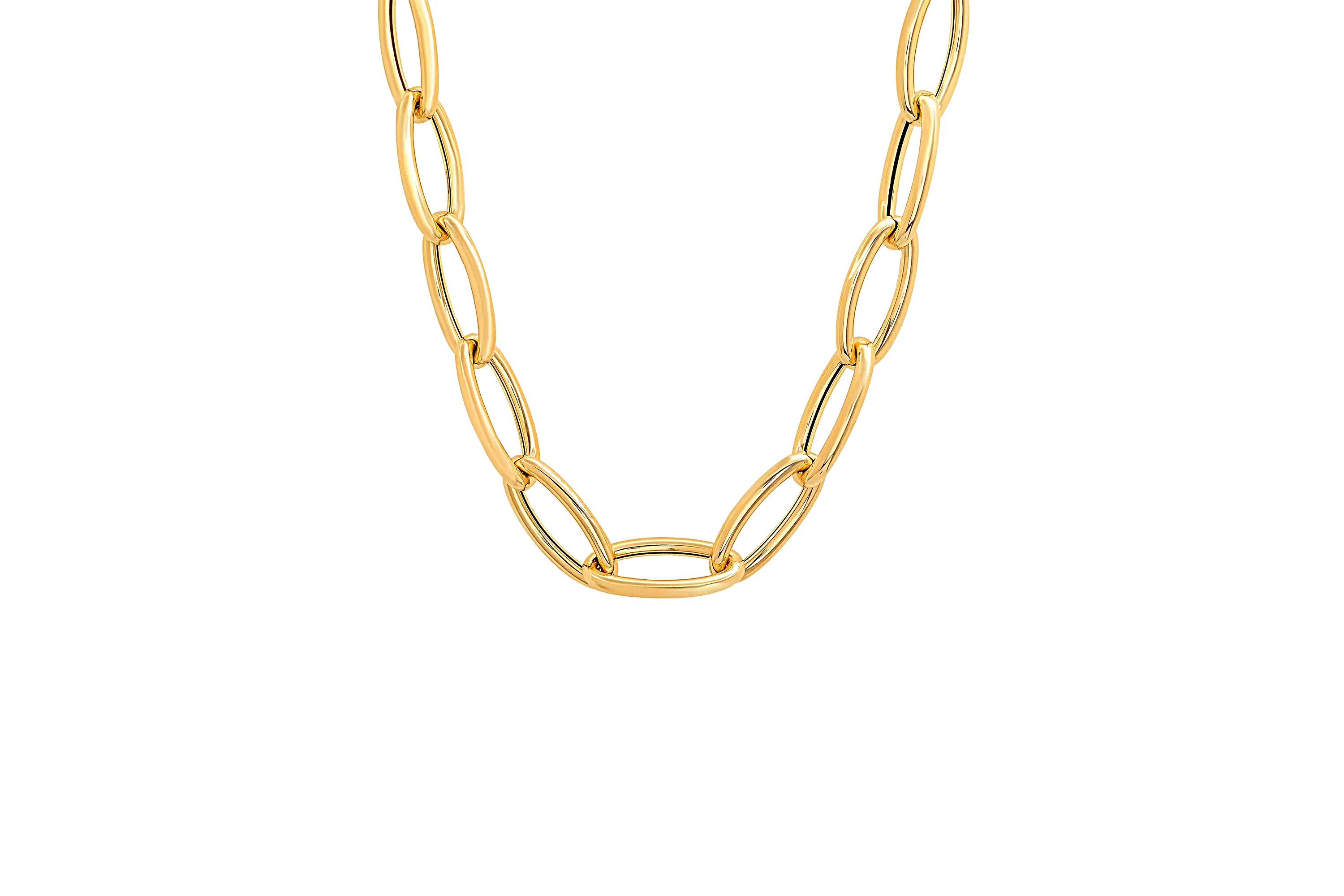 Jumbo chain link necklace Clearance