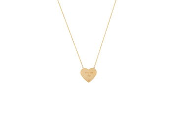 MS X SRJ Medium Heart Necklace