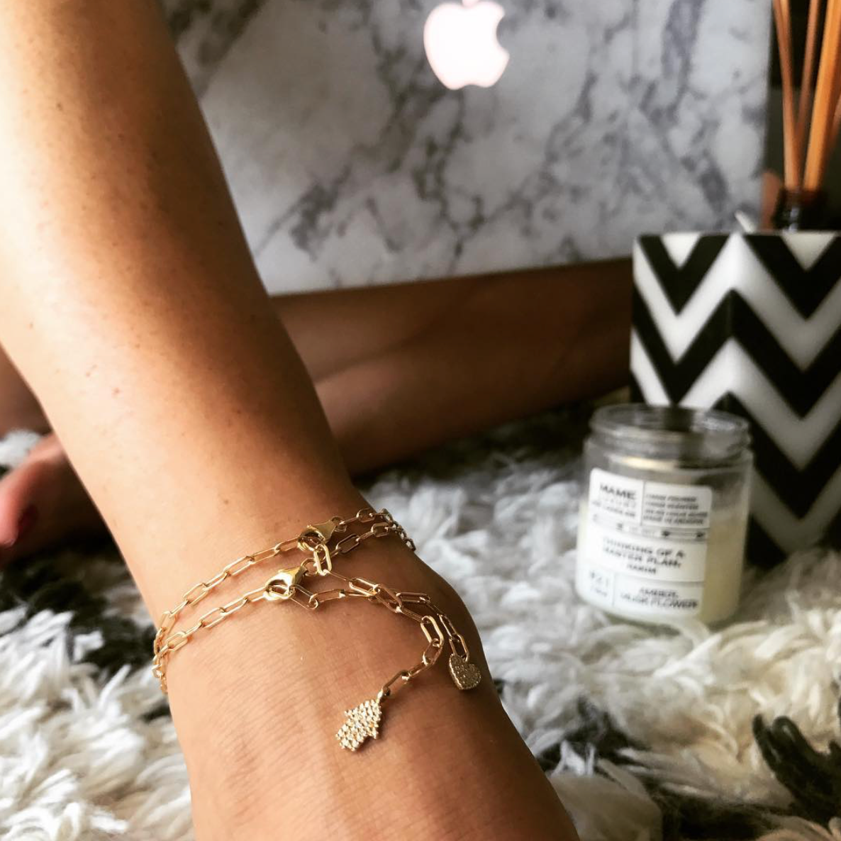 diamond-heart-anklet-yellow-gold-shylee-rose-jewelry