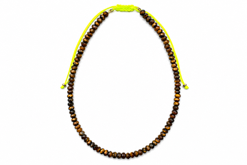 Tiger's Eye Beaded Necklace