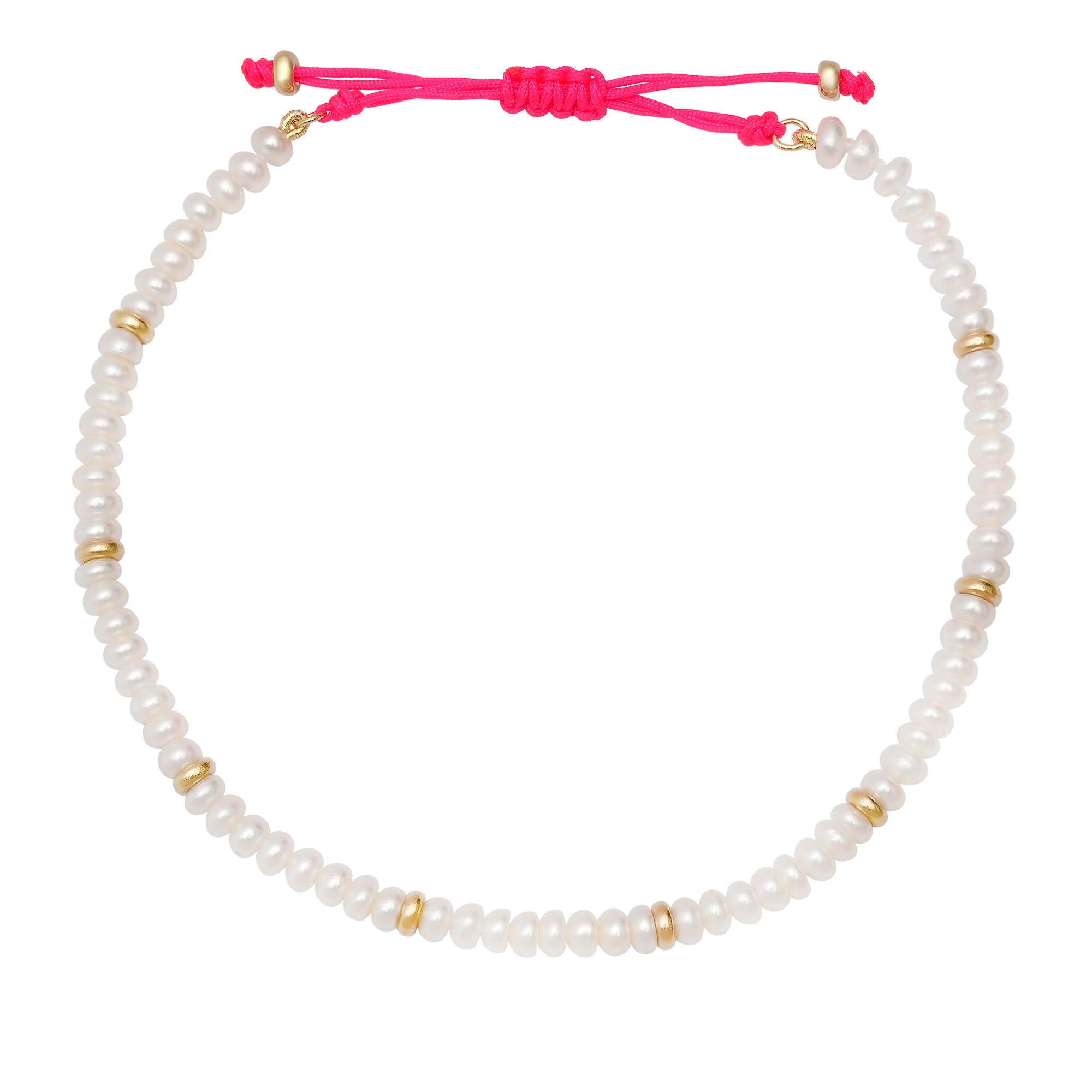 #1 Pearl and 14k Gold Anklet