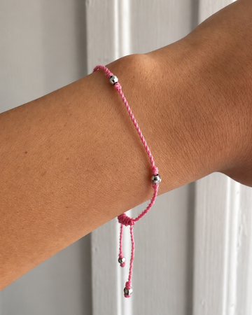 "Hope" Breast Cancer Awareness PINK Bracelet