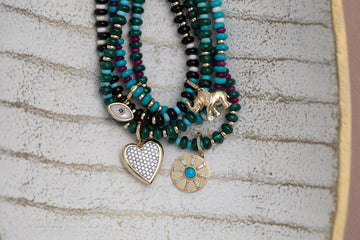 Multi Mix Beaded Necklace