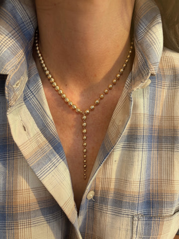 The Celine Lariat Necklace