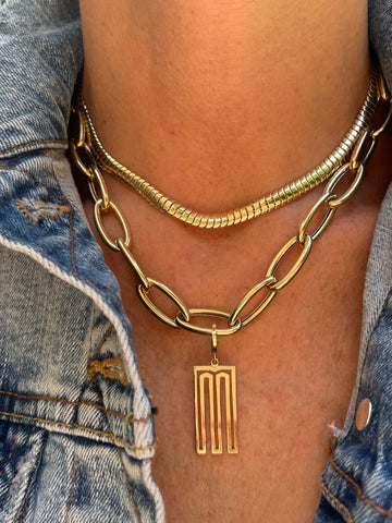 Thin Cobra Necklace