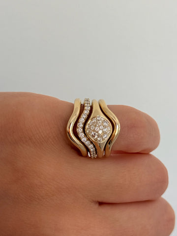 Solid Nest Band Ring