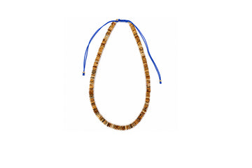 Picture Jasper Heishi Beaded Necklace