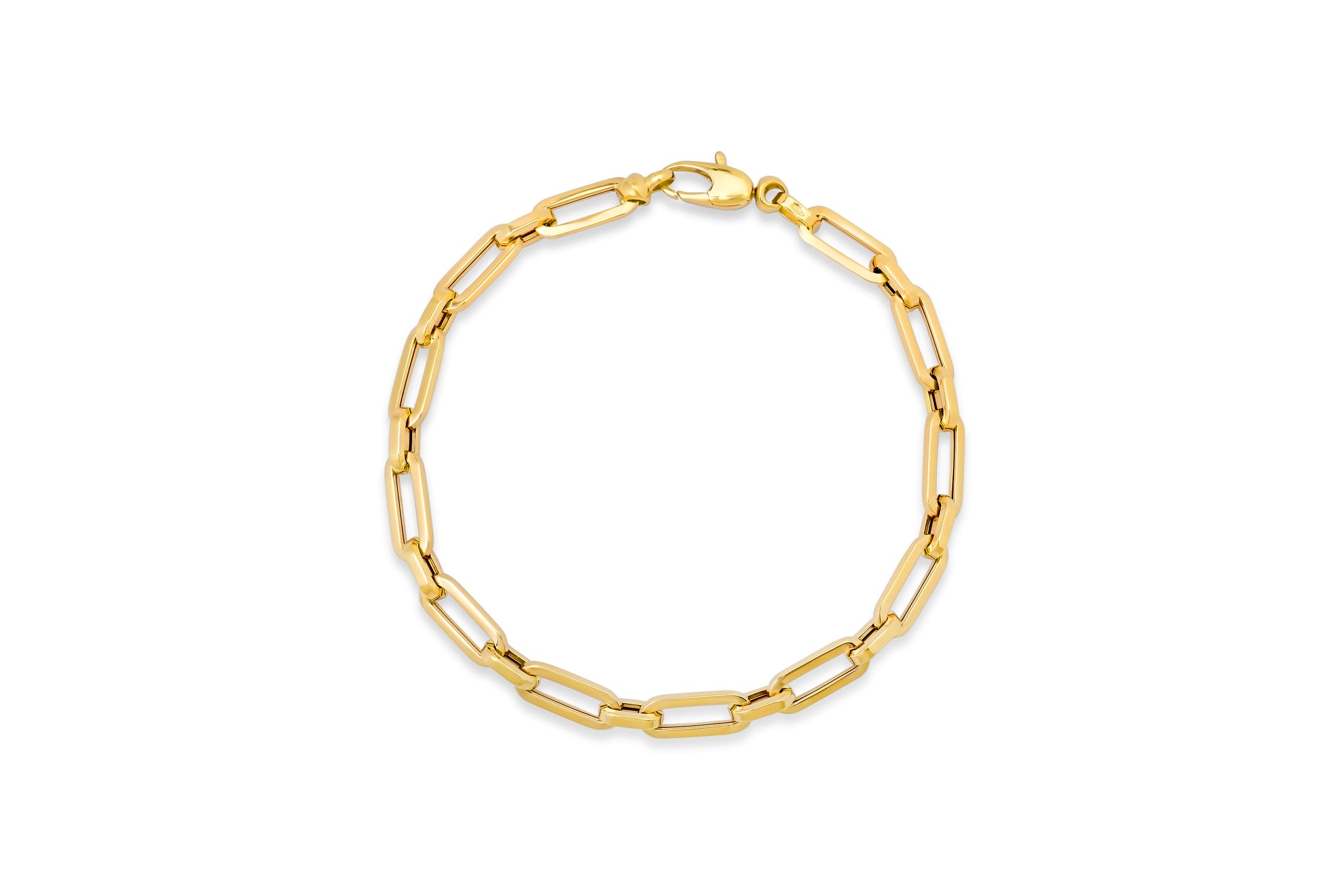 The Golden Link Bracelet