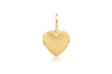 Extra Large Heart Locket Charm