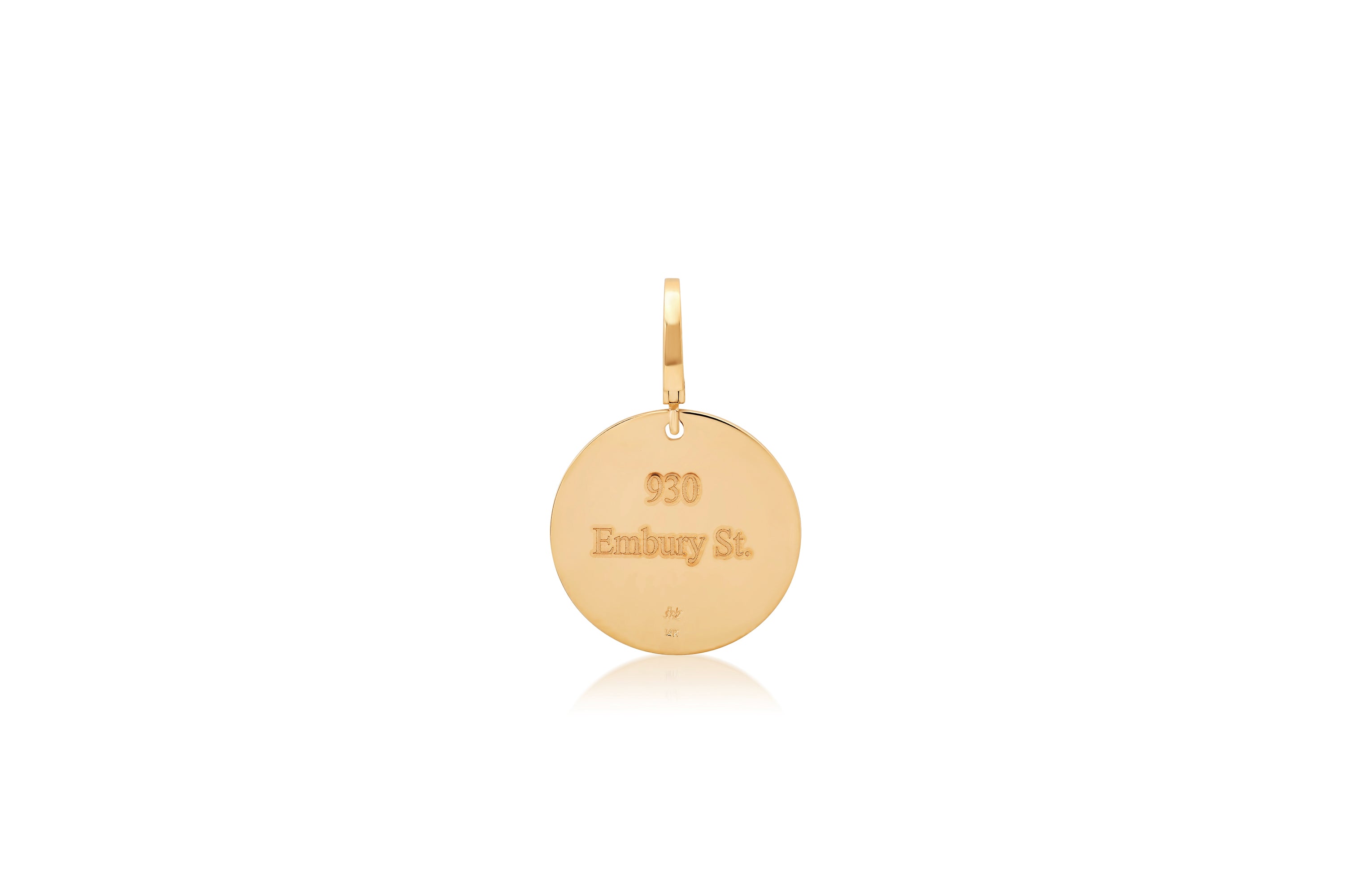 SRJ X Baby2Baby Zip Code Disc Charm