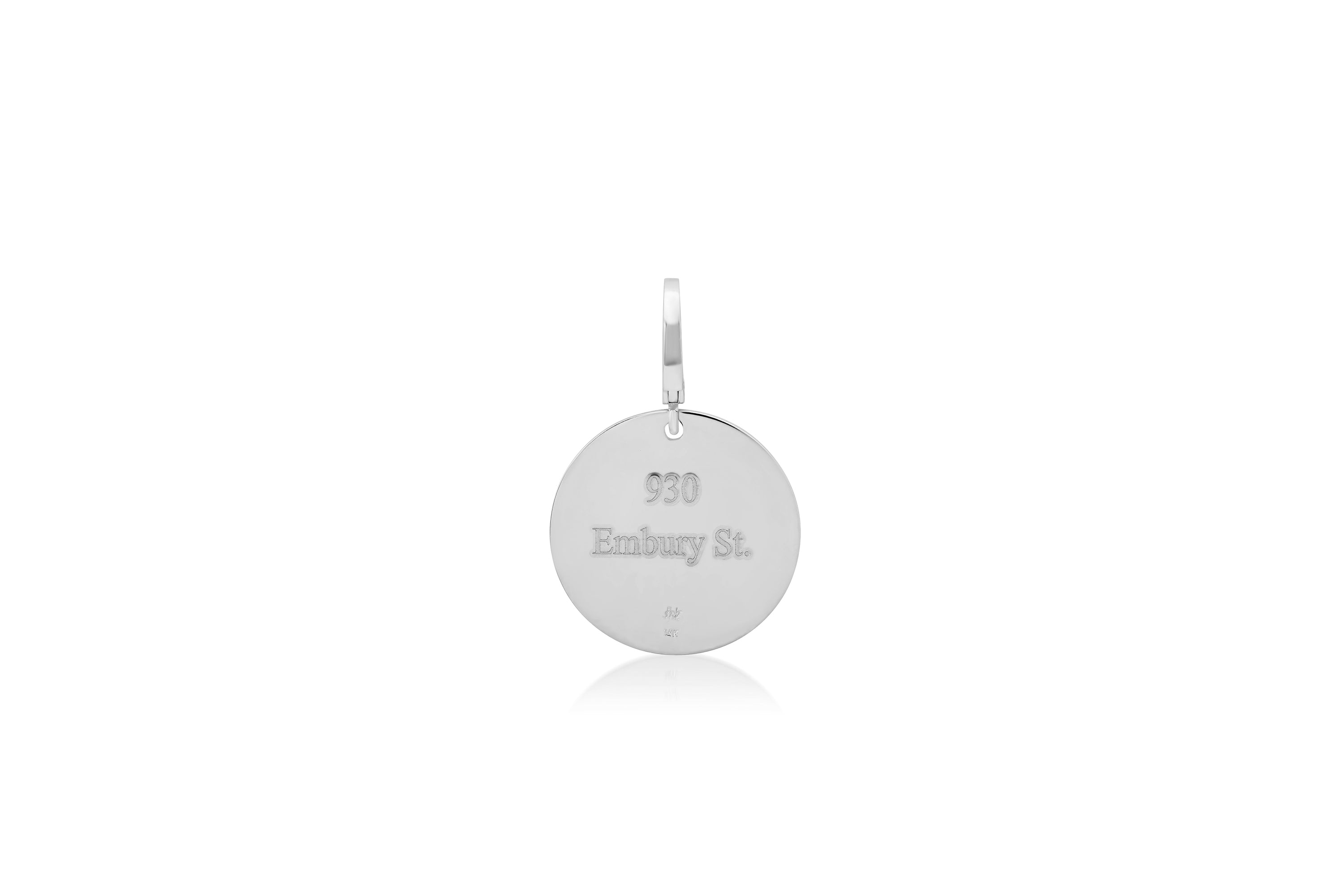 SRJ X Baby2Baby Zip Code Disc Charm