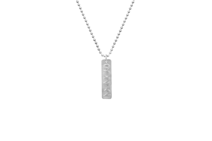SRJ X Baby2Baby Zip Code Pendant Necklace