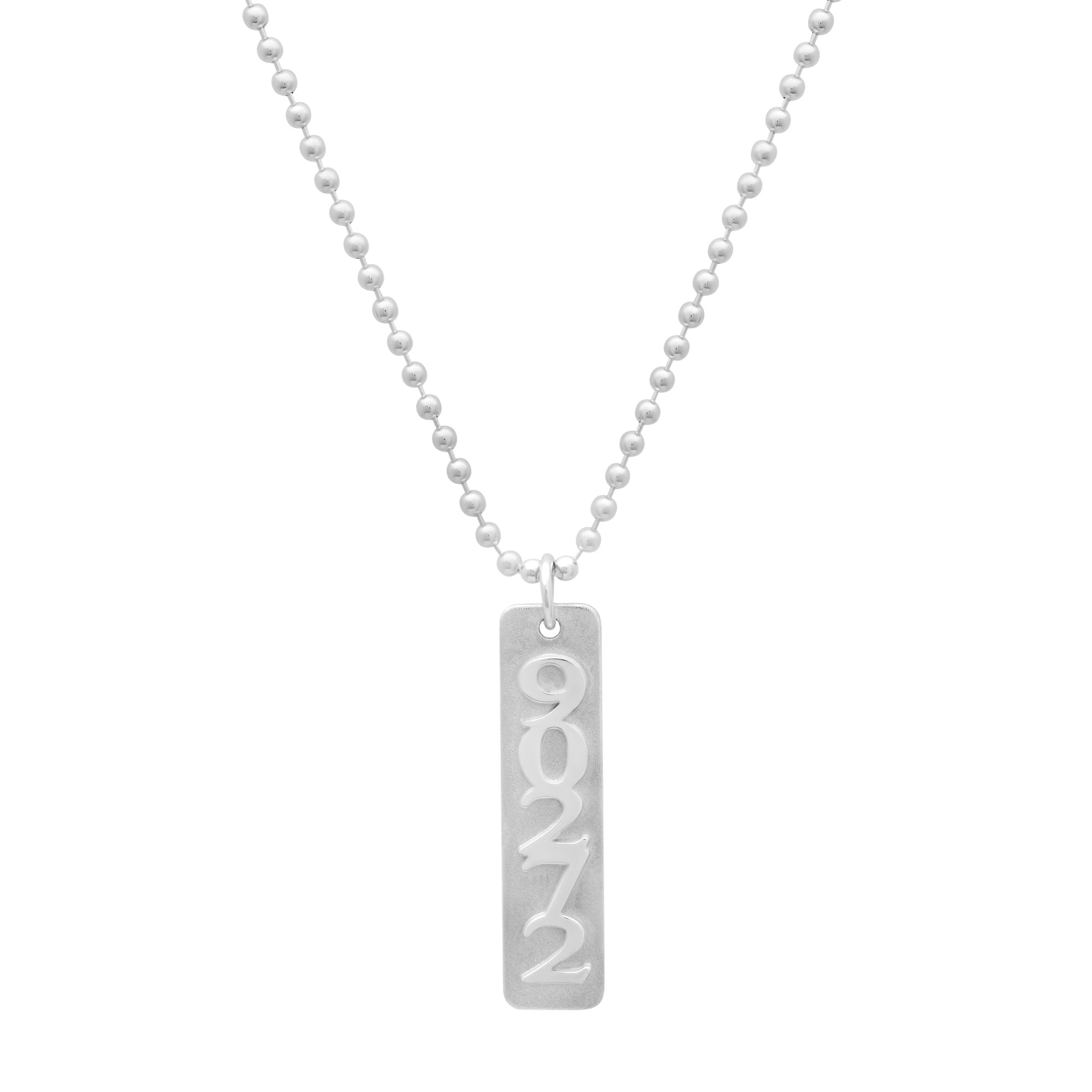 SRJ X Baby2Baby Zip Code Pendant Necklace
