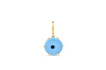 Mini Glass Evil Eye Charm