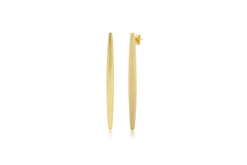 Large Solid Stick Earrings