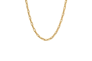 Small Open Link Chain Necklace