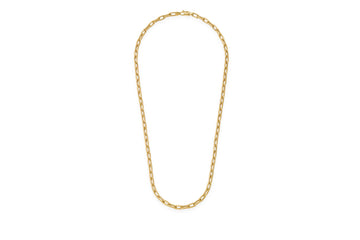 Small Open Link Chain Necklace