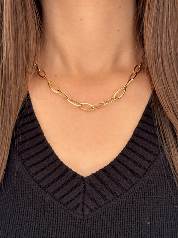 Mini Jumbo Link Necklace