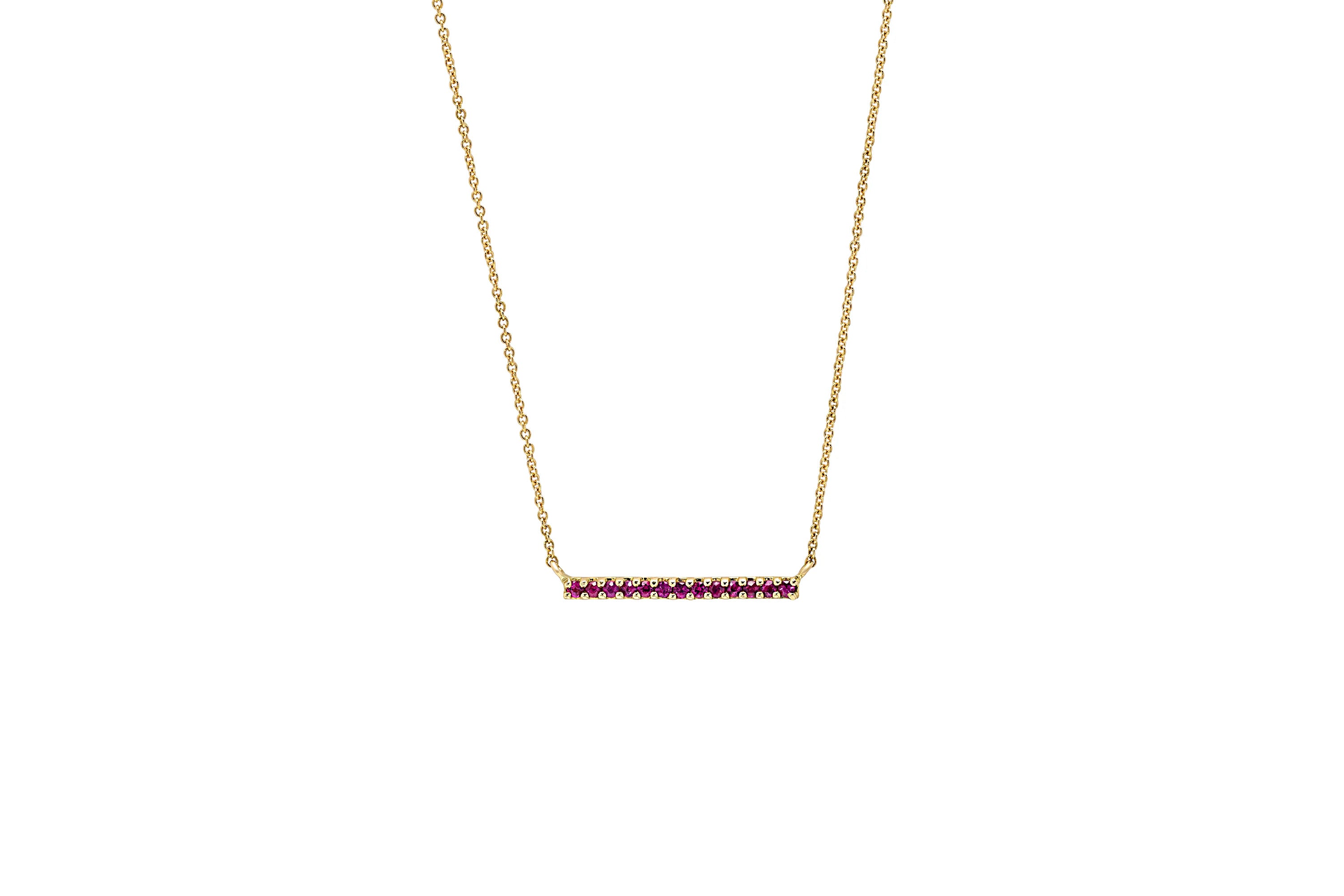Ruby Bar Rbc Ruby Bar Necklace