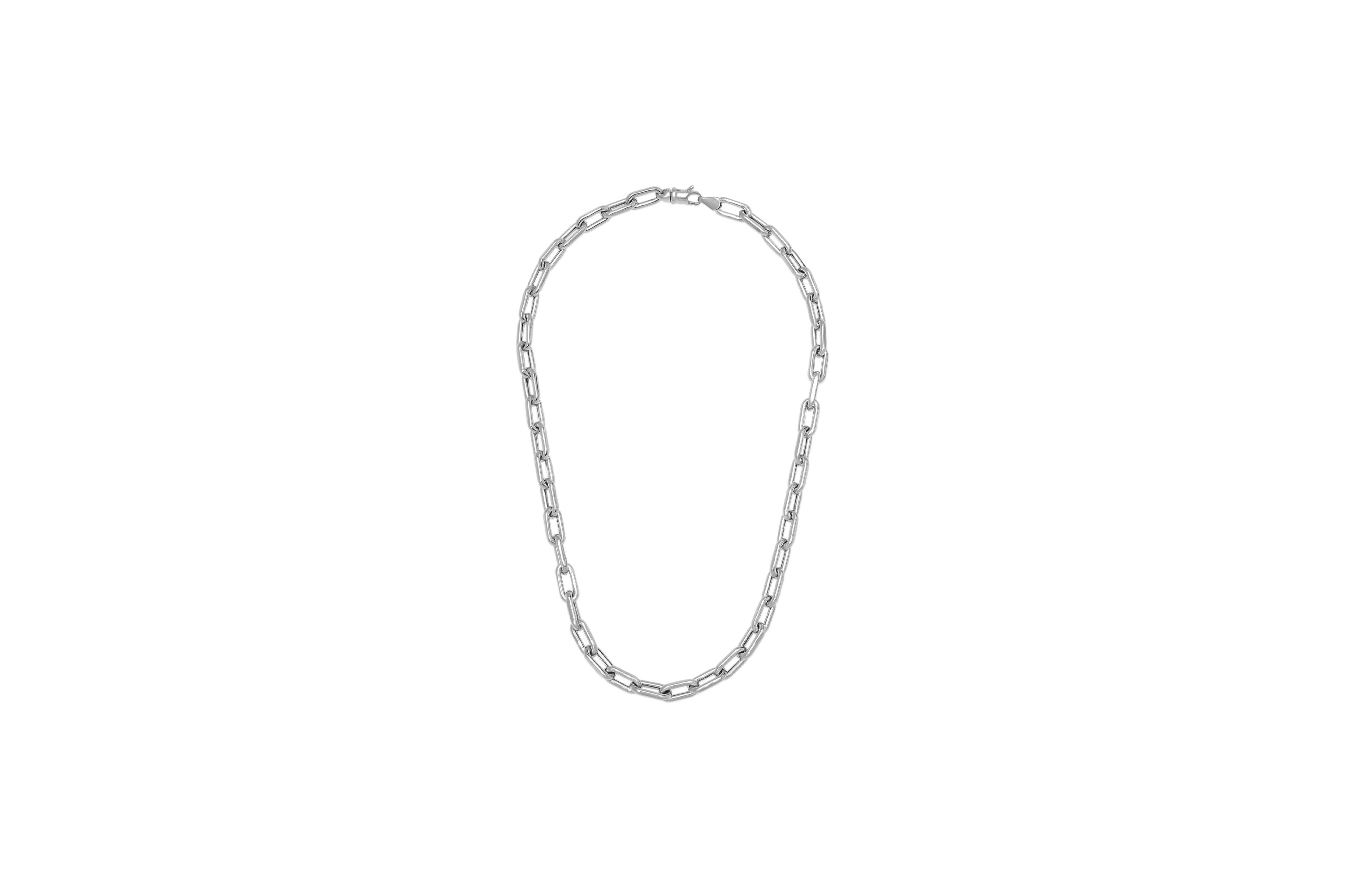 【美品・直営店購入】20inch5MM OPEN-LINK NECKLACE 20inch 5MM OPEN-LINK NECKLACE｜silver｜Necklace｜HOORSENBUHS