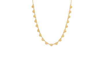 Domed Mini Disc Necklace