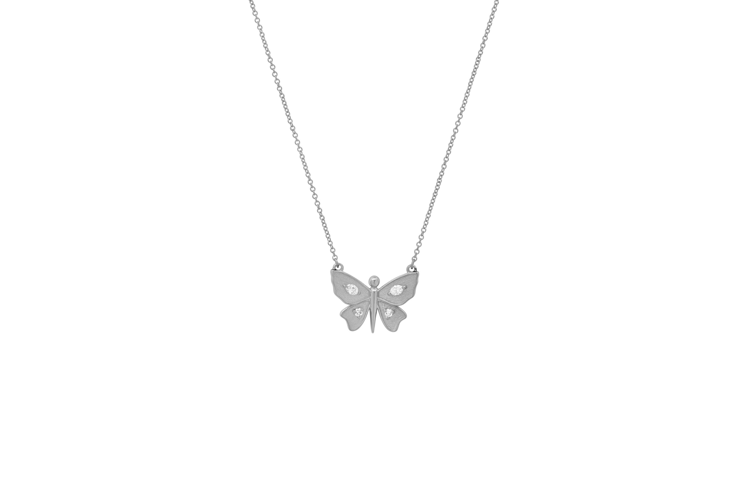 ★早期完売★STONEHENgE★POSY 14K Butterfly Shaped Necklace STONEHENgE】POSY〜14K Butterfly Shaped Necklace T2046