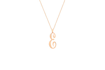 Extra-Large Initial Necklace