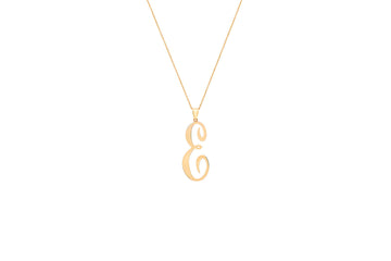 Extra-Large Initial Necklace