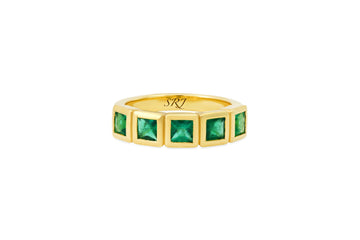 5 Colombian Emerald Ring