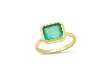 Emerald Framed Ring