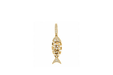 Diamond Fish Charm