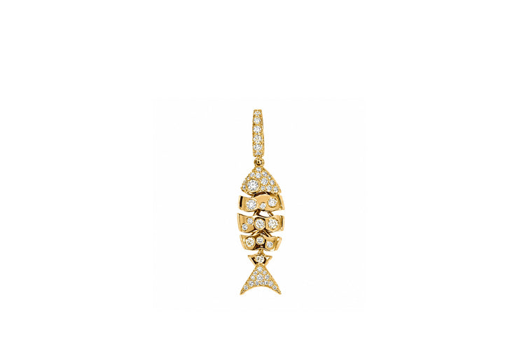 Diamond Fish Charm