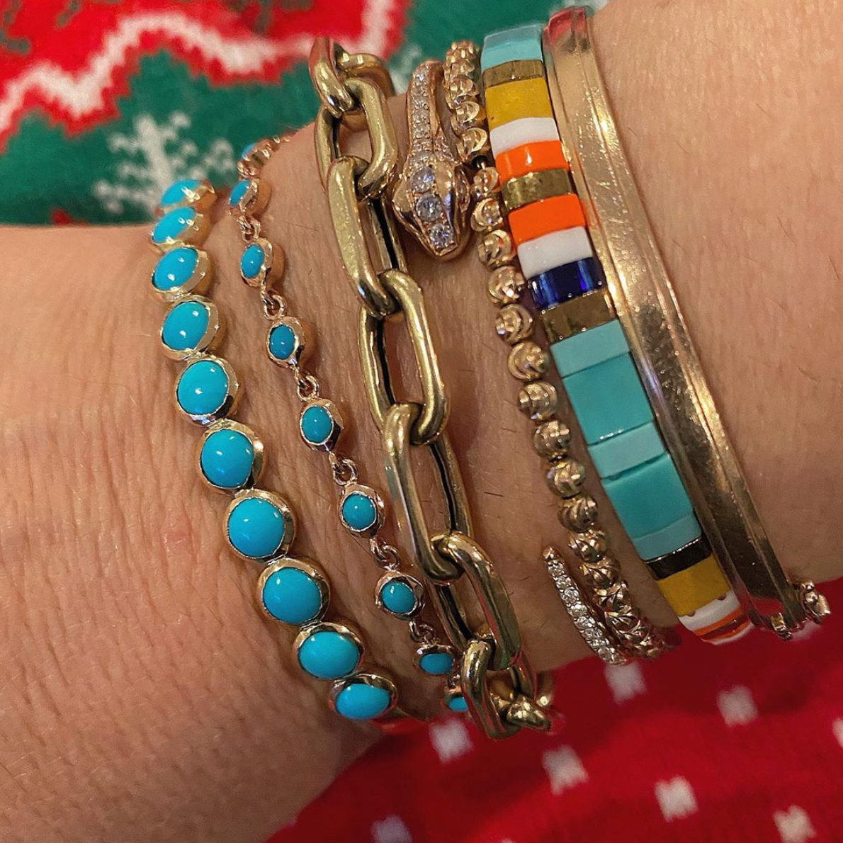 turquoise-bezel-bracelet-yellow-gold-shylee-rose-jewelry