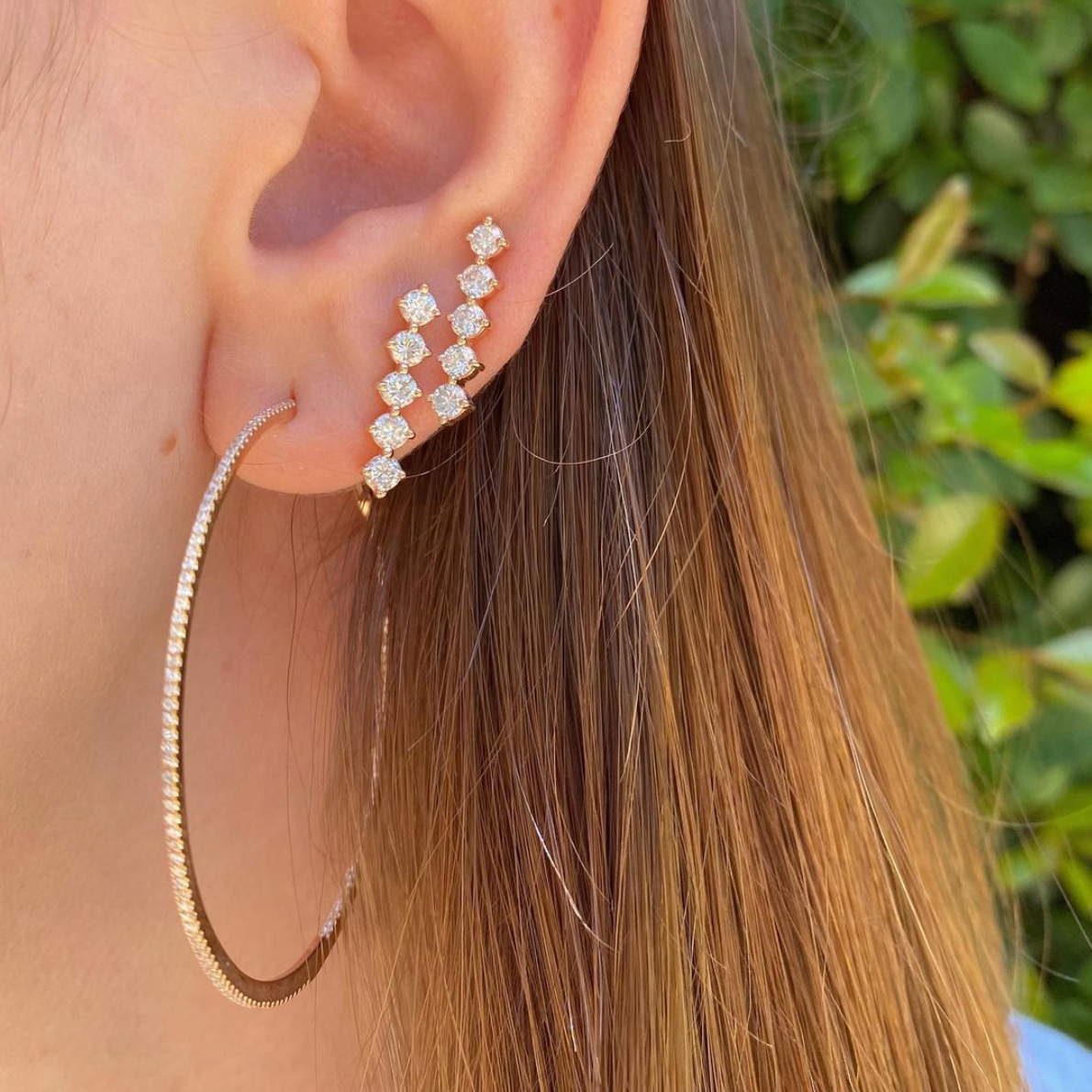 Ear cuffs, Ears and Cuffs on Pinterest | Ear cuff earings, Diamond ear cuff,  Ear jewelry